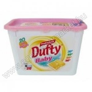 Dufty Baby mosógélkapszula 20 mosás